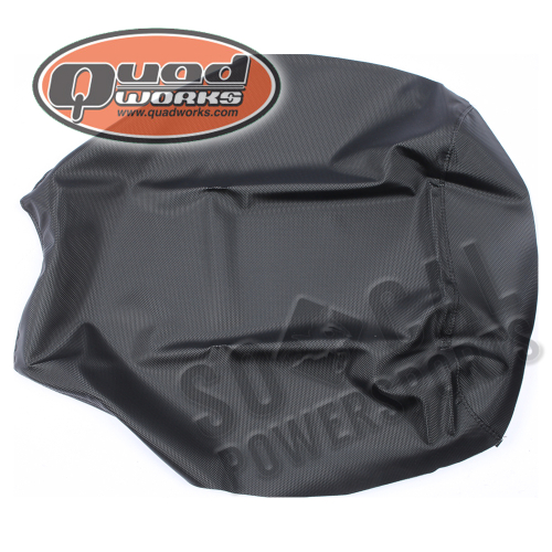 Quad Works - Quad Works Seat Cover - Gripper - Black - 31-46002-01