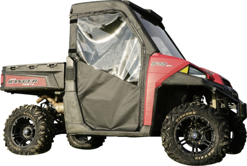 Seizmik - Seizmik Soft Doors - Full Rear Window - Black - 51-20992