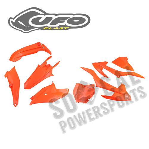 UFO Plastics - UFO Plastics Complete Body Kit - Neon Orange - KTKIT519-FFLU
