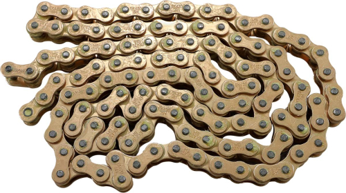 EK Chain - EK Chain 420 SH Motocross Series Chain - 120 Links - Gold - 420SH-120G
