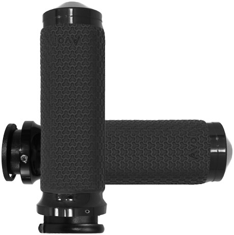 Avon Grips - Avon Grips Memory Foam Grips - Black - IN-TO-MF-63B-AN