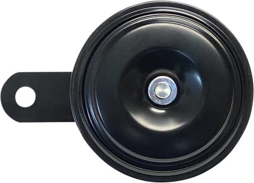 K&S Technologies - K&S Technologies 12V Horns - 76mm. Diameter - Black - 11-0400