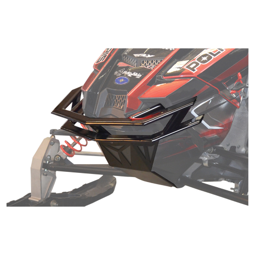 Straightline Performance - Straightline Performance Double-Bar Rugged Series Front Bumper - Black - 182-110