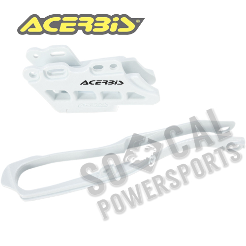 Acerbis - Acerbis Chain Guide and Slider Kit - White - 2449430002