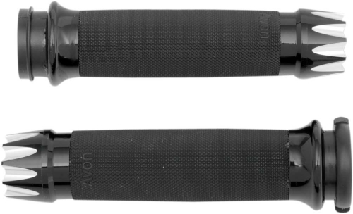 Avon Grips - Avon Grips Excalibur Custom Grips - Black - CC-86-AN-FL-EX