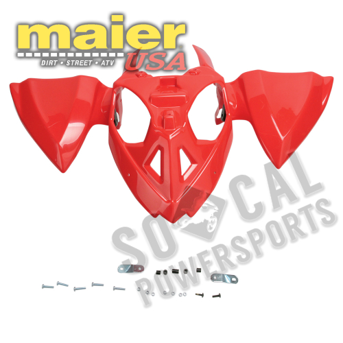 Maier Mfg - Maier Mfg Front Fender - Fighting Red - 19455-12