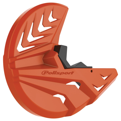 Polisport - Polisport Disc/Fork Bottom Protector - Orange/Black - 8151600003