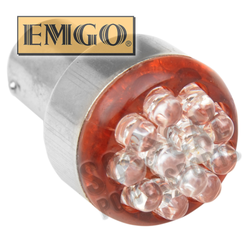 Emgo - Emgo LED Bulb - Red - 48-67746