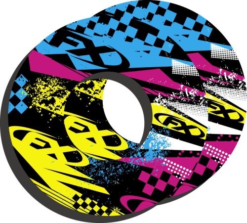 Factory Effex - Factory Effex Moto Grip Donuts - Rad - 13-67930