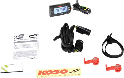 Koso North America - Koso North America Cylinder Head Temperature Meter - BA003245