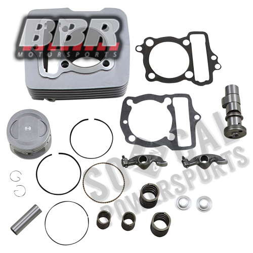 BBR Motorsports - BBR Motorsports 120cc Big Bore Kit with Cam - 411-HXR-1001