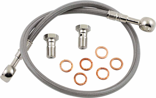 Galfer Brakes - Galfer Brakes Stainless Steel Rear Hydraulic Brake Line Kit - FK003D224R
