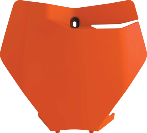 Polisport - Polisport Front Number Plate - KTM Orange - 8666400001