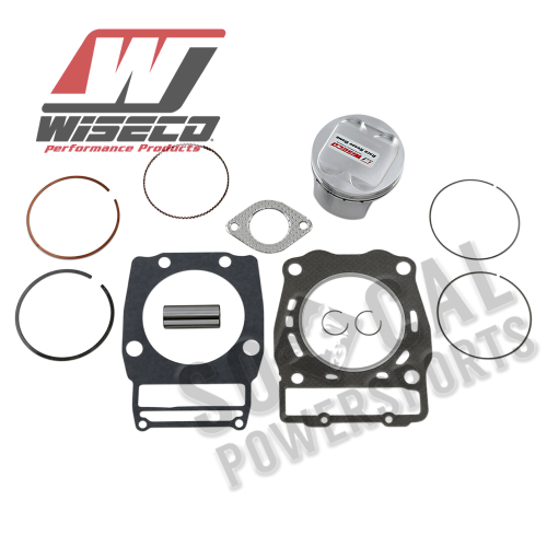 Wiseco - Wiseco Top End Kit - 1.00mm Oversize to 93.00mm, 10.2:1 Compression - PK1654