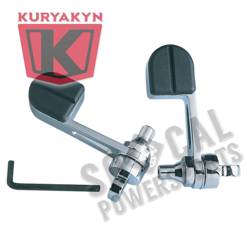 Kuryakyn - Kuryakyn ISO-Stirrups without Pegs - Male Mount - 8074