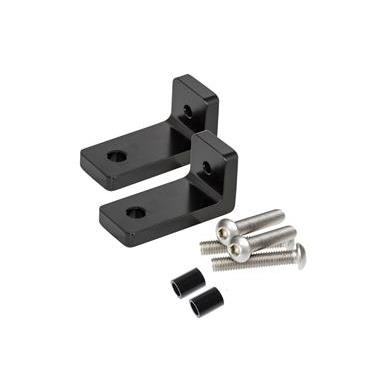PIAA - PIAA Mounting L-Brackets for LP270 Series LED Driving Light Kit - 5mm Hole - 74205