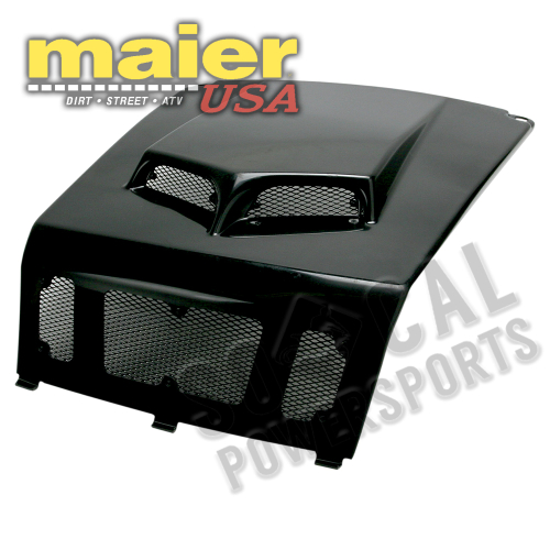 Maier Mfg - Maier Mfg Custom Hood Scoop - Black - 194710