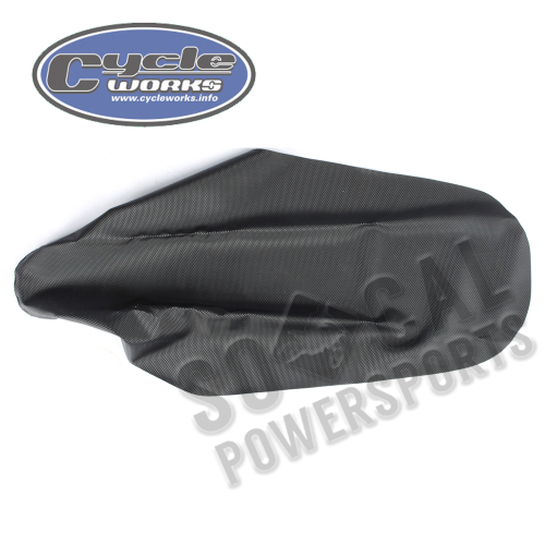 Quad Works - Quad Works Cycle Works Seat Cover - Gripper Black - 36-41202-01