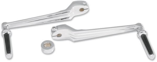 Performance Machine - Performance Machine Contour Shift Lever and Spacer - Heel/Toe Shifter - Chrome - 0034-1081-CH