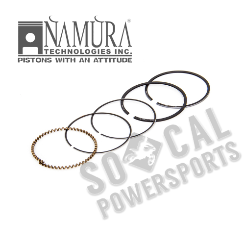 Namura Technologies - Namura Technologies Piston Ring Set - 46.97mm - NX-10070R