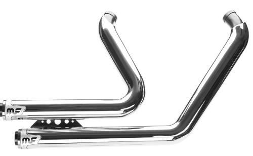 MagnaFlow - MagnaFlow Bandit 2-Into-2 Exhaust System - Chrome - 7211607