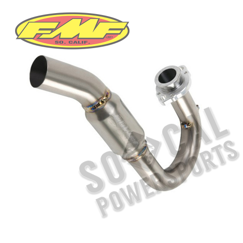 FMF Racing - FMF Racing PowerBomb Header (Single) - Stainless Steel - 041537