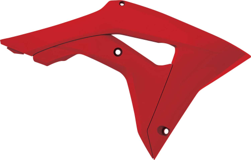Polisport - Polisport Radiator Shroud - Red - 8414800004