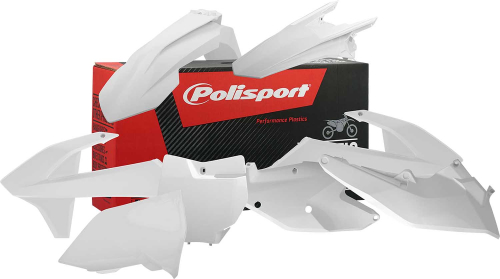Polisport - Polisport Plastic Kit - White - 90680