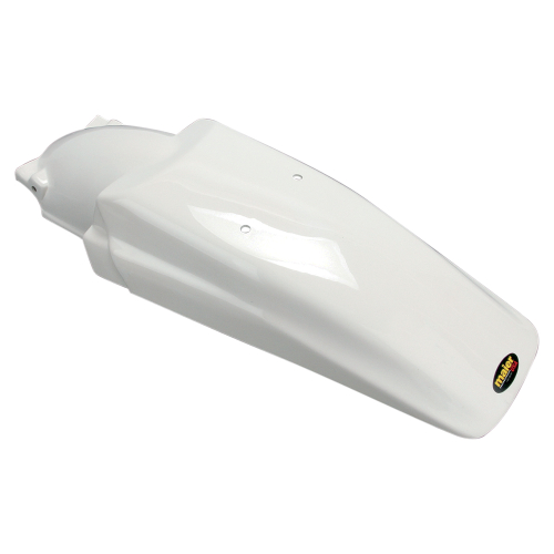Maier Mfg - Maier Mfg MX Style Rear Fender - White - 123041