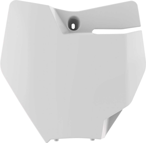 Polisport - Polisport Front Number Plate - White - 8666200001