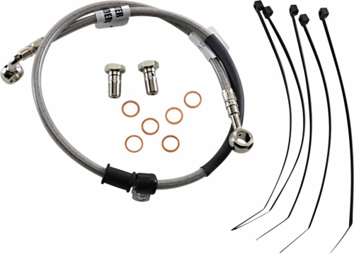 Galfer Brakes - Galfer Brakes Stainless Steel Rear Hydraulic Brake Line Kit - FK003D926R