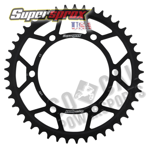 Supersprox - Supersprox Steel Rear Sprocket - 45T - RFE-499-45-BLK