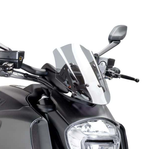 PUIG - PUIG Naked New Generation Touring Windscreen - Dark Smoke - 7570F