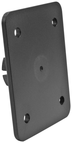 Techmount - Techmount 4G Universal Top Plate - 4 Hole AMPS - Black - 4-AMPS