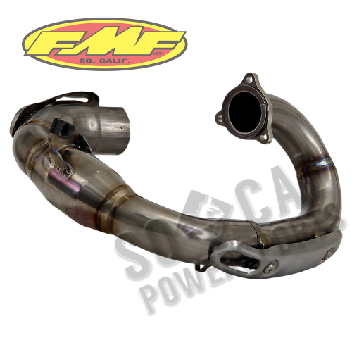 FMF Racing - FMF Racing MegaBomb Header with Midpipe - Stainless Steel - 044402