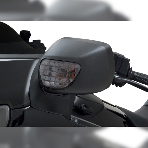Show Chrome - Show Chrome Turn Signal Mirror Lights - Smoke - 52-733SK