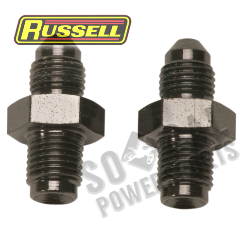 Russell - Russell Renegade Universal Adapter Fitting - 3/8in-24 Inverted Flare - #3 Male - R43963B