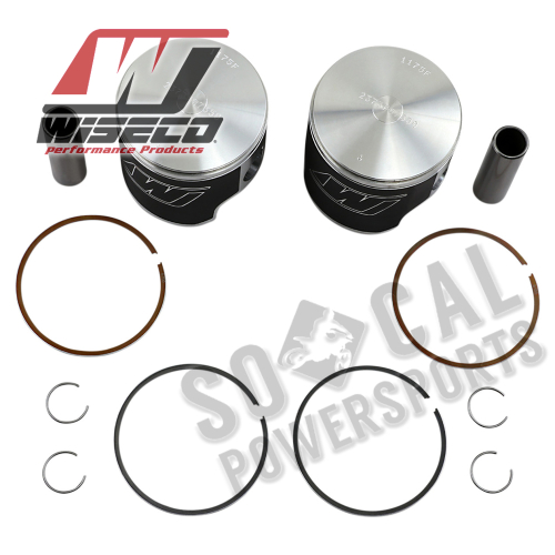 Wiseco - Wiseco Top End Kit (518cc) - 1.50mm Oversize to 73.50mm - SK1210