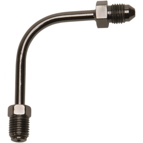 Russell - Russell Renegade Universal Adapter Fitting - 3/8in-24 Inverted Flare - #3 Male with 90 Degree Long Bend - R42833B