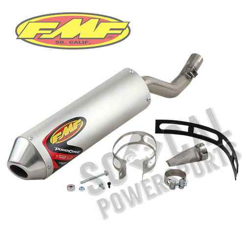 FMF Racing - FMF Racing PowerCore 4 Spark Arrestor Slip-On - 041425