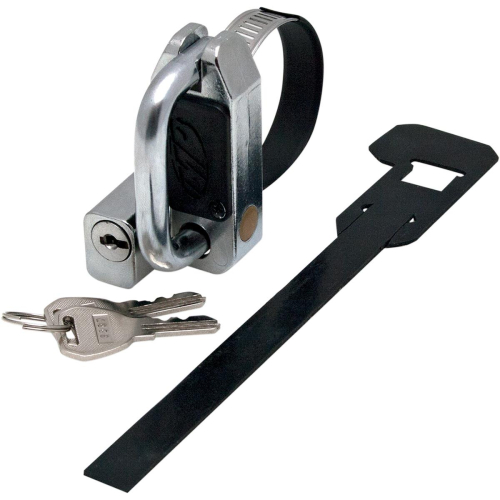 Motion Pro - Motion Pro Universal Helmet Lock - Chrome - 11-0088