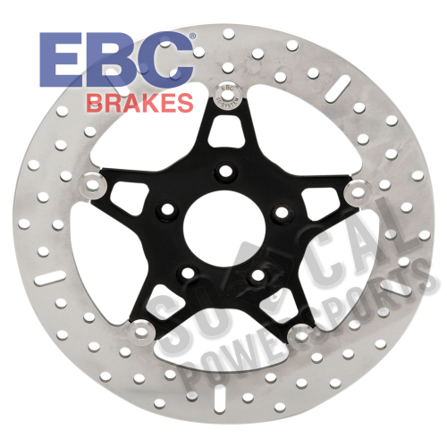 EBC - EBC 5 Button Floater Narrow Band Brake Rotor - Black - FSD004BLK