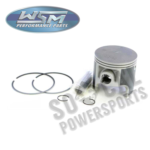 WSM - WSM Platinum Series Piston Kit - 0.50mm Oversize to 81.50mm Bore - 010-827-05PK