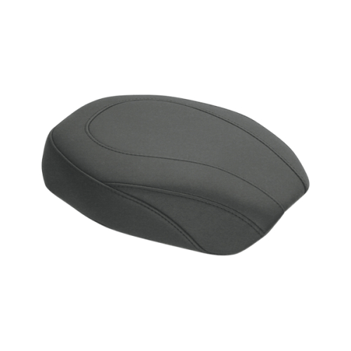 Mustang - Mustang Wide Tripper Passenger Seat - Smooth - Black - 76701