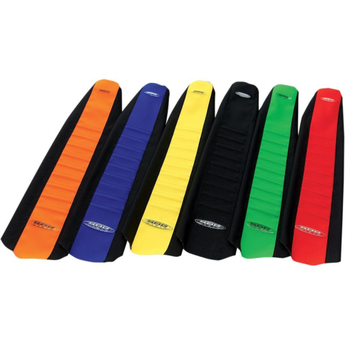 SDG - SDG 9-Pleat Gripper Seat Cover - Blue/Black - 96316BK