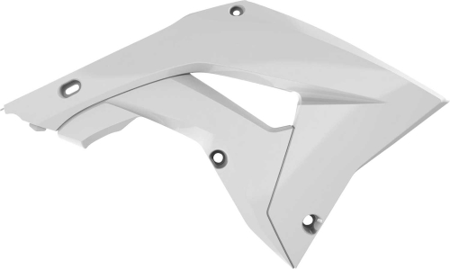 Polisport - Polisport Restyle Radiator Shroud - White - 8421600002