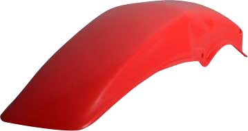Polisport - Polisport Rear Fender - Fluo Red - 8588000003