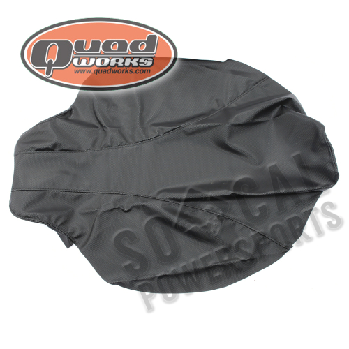 Quad Works - Quad Works Seat Cover - Gripper - Black - 31-55003-01