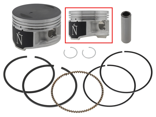 Namura Technologies - Namura Technologies Piston Kit - 0.50mm Oversize to 70.47mm - NX-40022-2