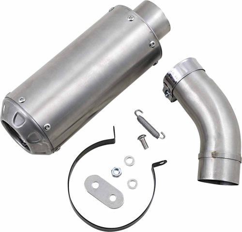 Hotbodies Racing - Hotbodies Racing MGP II Growler Slip-On - Stainless Steel Muffler - 51101-2403